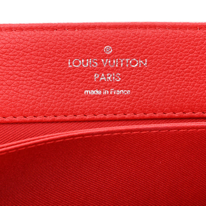 Louis Vuitton Soft Calfskin Lockme II Top Handle Rubis 6 of 9