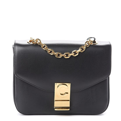 Celine Shiny Calfskin Small C Bag Black 1 of 7