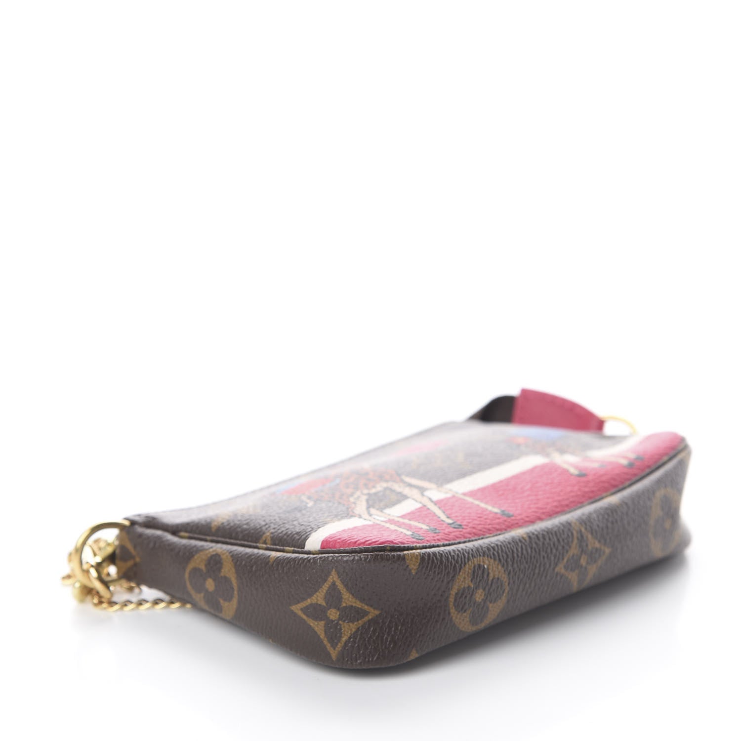 Louis Vuitton Monogram 2017 Christmas Animation Mini Pochette Accessories 3 of 6