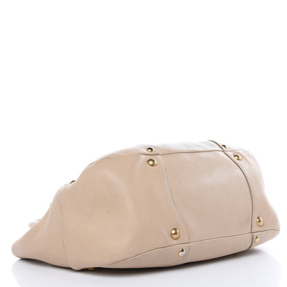Prada Vitello Daino Pushlock Tote Sughero 4 of 24