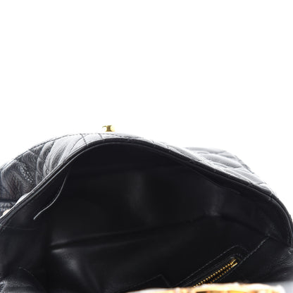 Christian Dior Calfskin Cannage Small Caro Bag Black 5 of 12