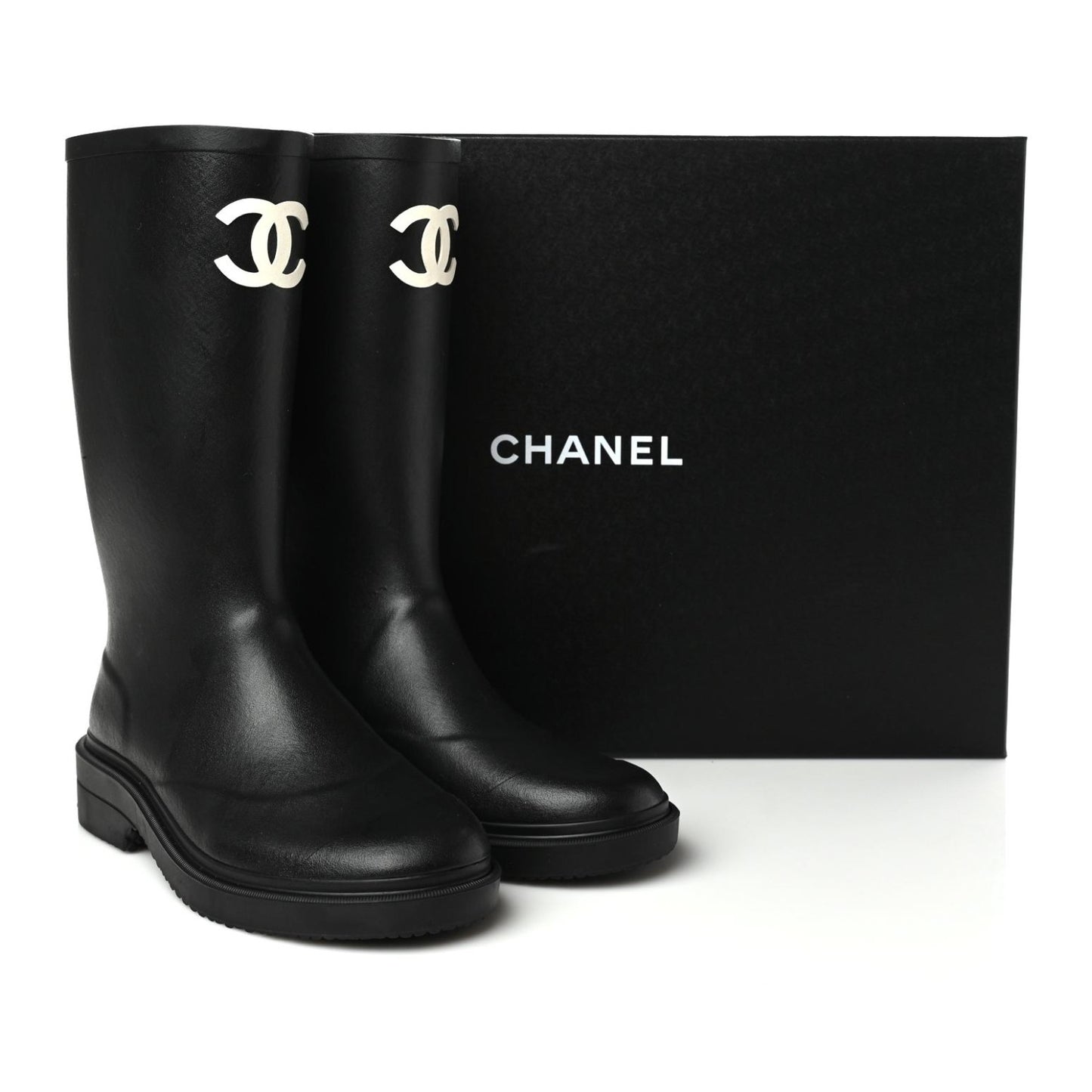 Caoutchouk CC High Boots 38 Black