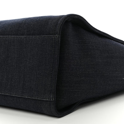 Chanel Canvas Medium Deauville Tote Dark Blue 9 of 9