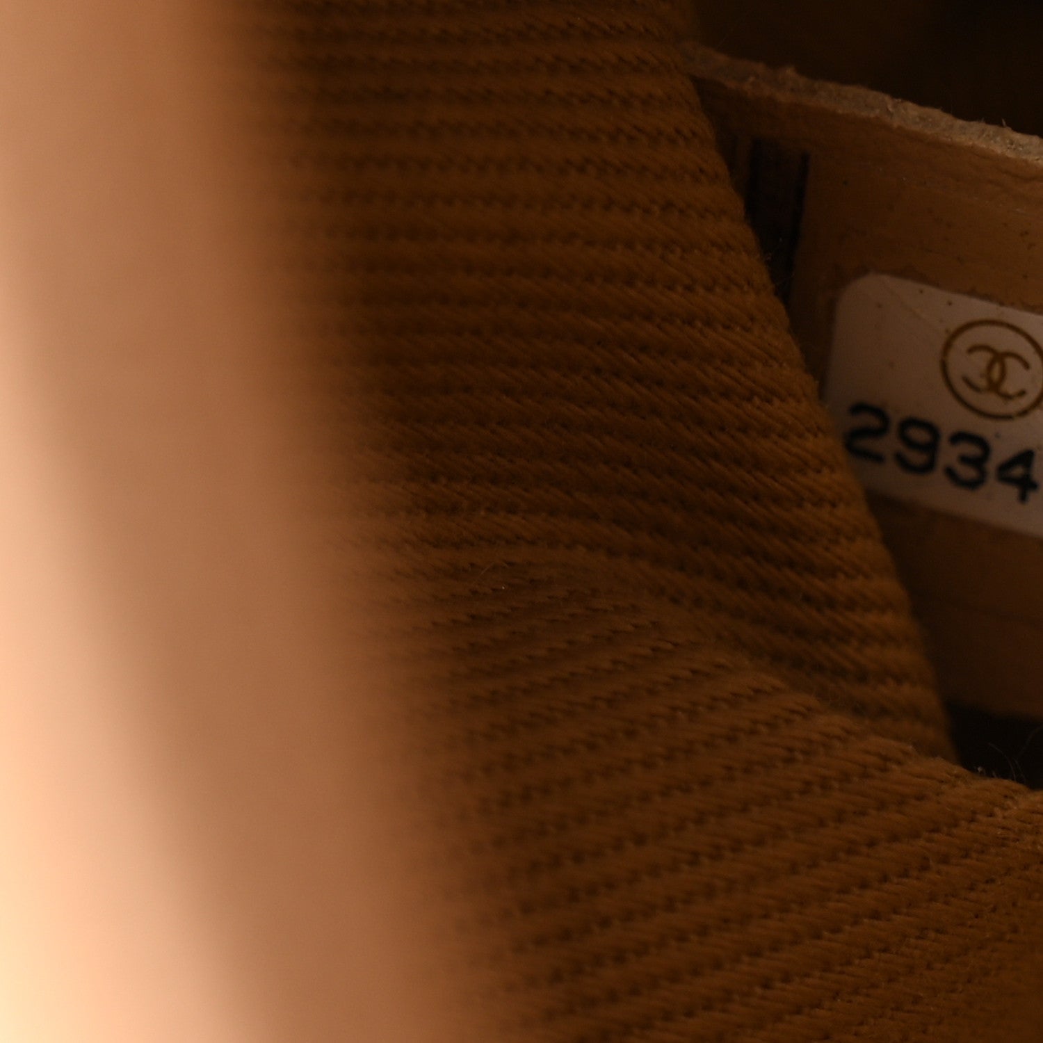 Chanel Caviar Chevron Quilted Mini Coco Handle Flap Beige 7 of 10