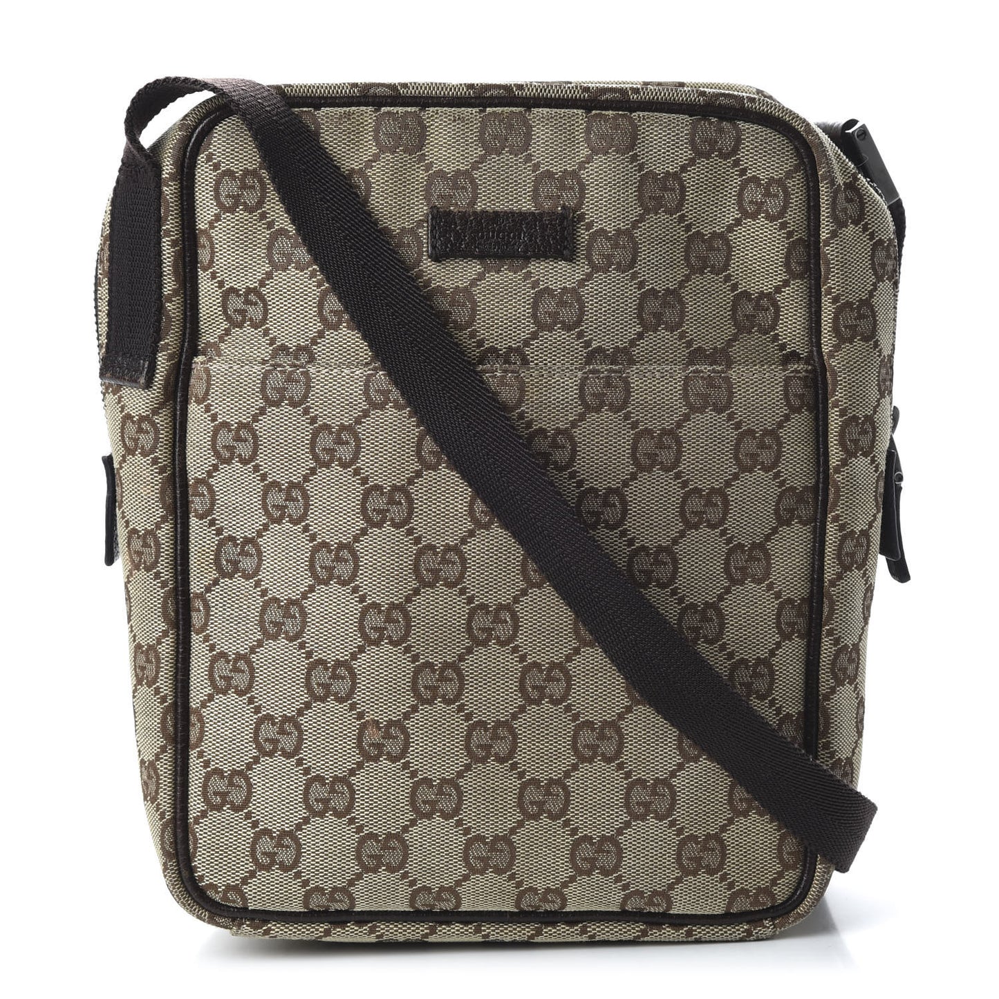 Monogram Messenger Bag Brown