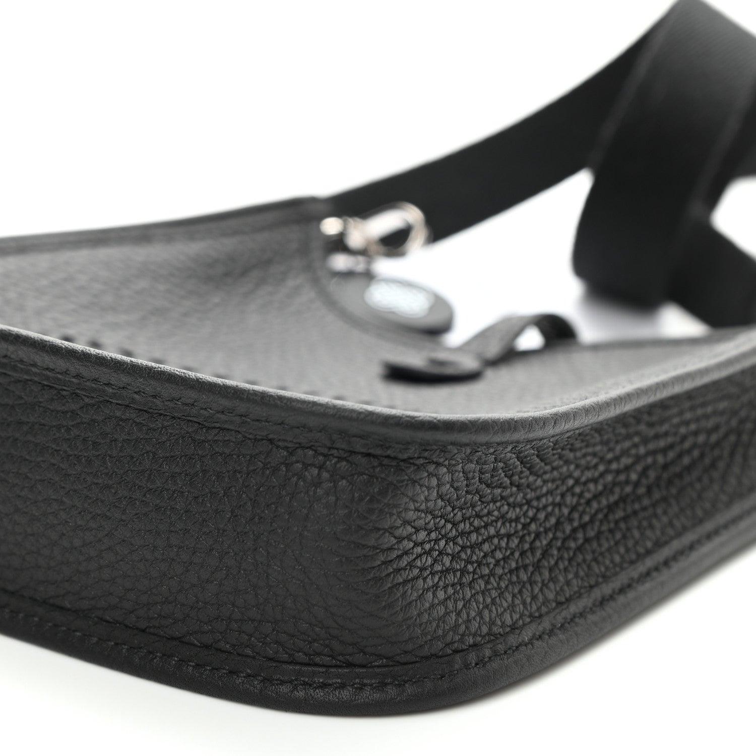 Hermes Taurillon Clemence Evelyne TPM Black 10 of 10