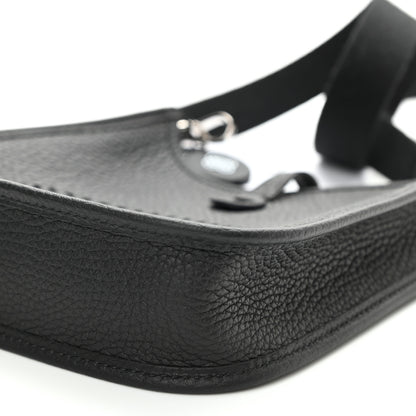 Hermes Taurillon Clemence Evelyne TPM Black 10 of 10