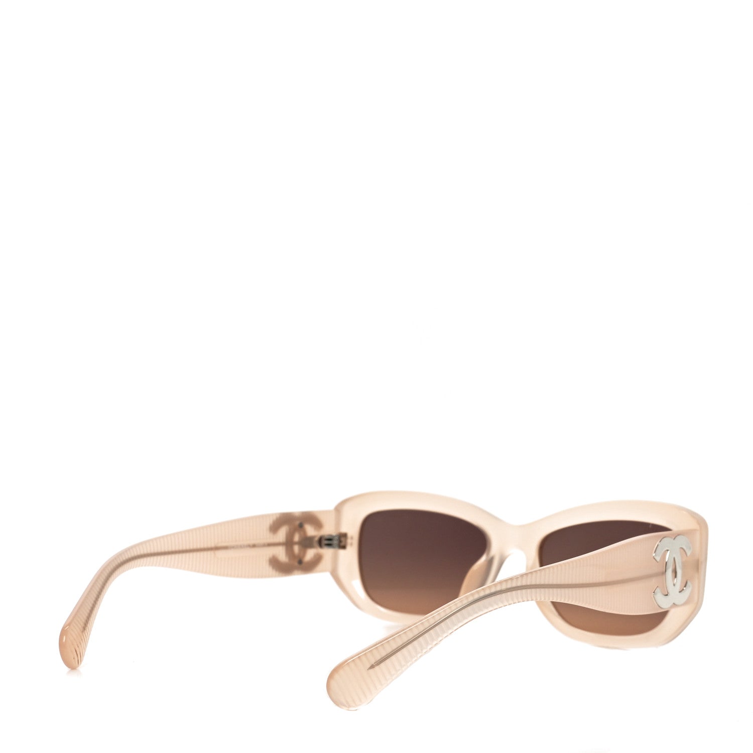 Chanel Acetate Rectangle Sunglasses 5493-A Light Pink 4 of 7