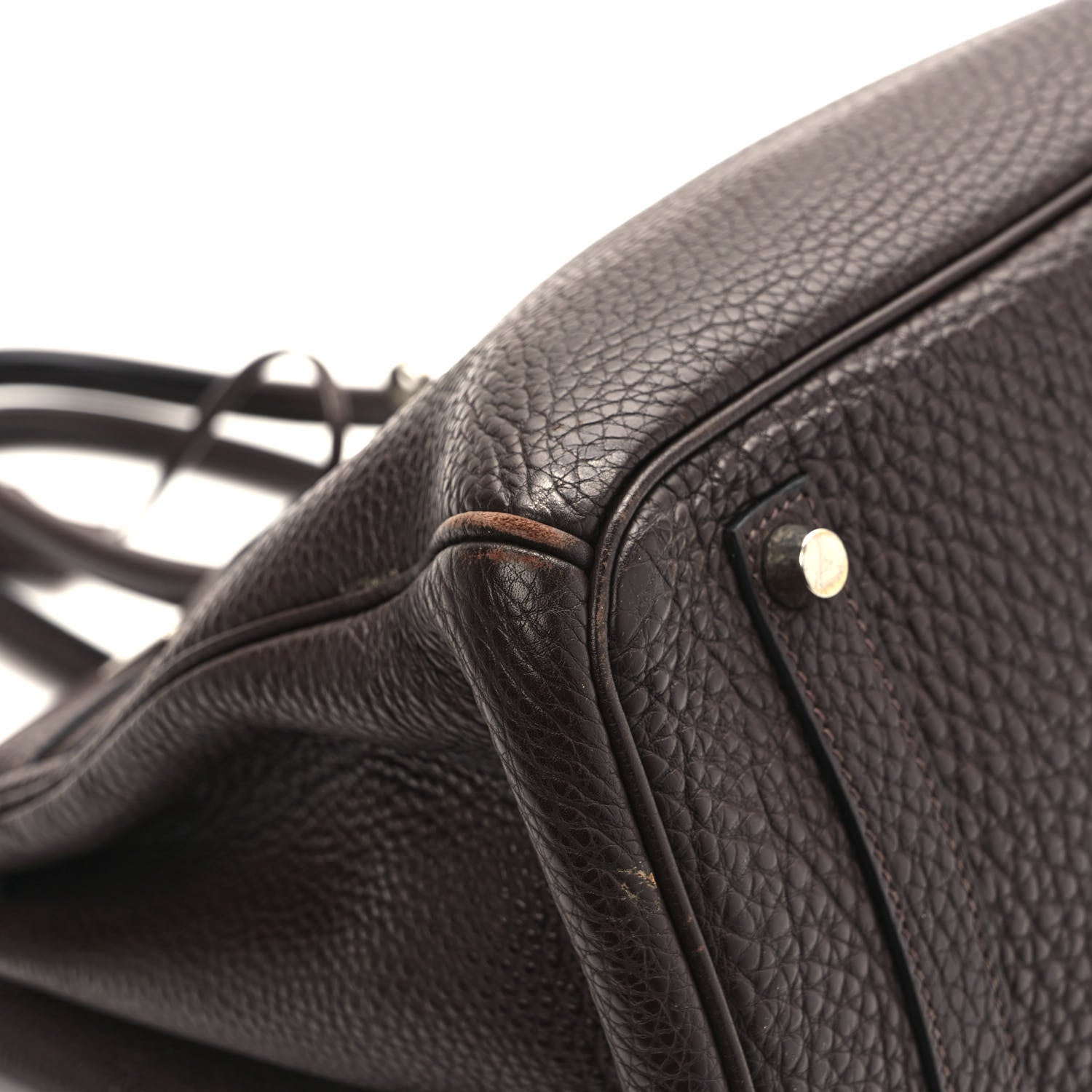 Hermes Togo Birkin 35 Chocolate 9 of 14