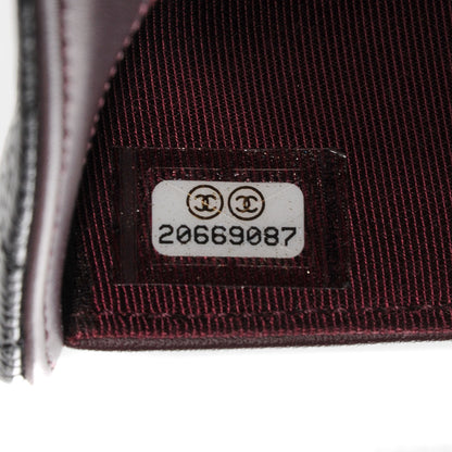 Chanel Caviar Quilted Zipped Pocket Wallet Black 8 of 9