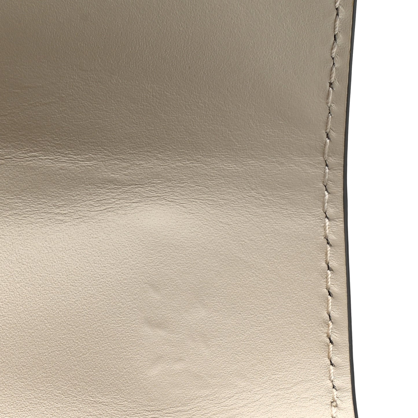 Calfskin Mini Sylvie Chain Shoulder Bag White