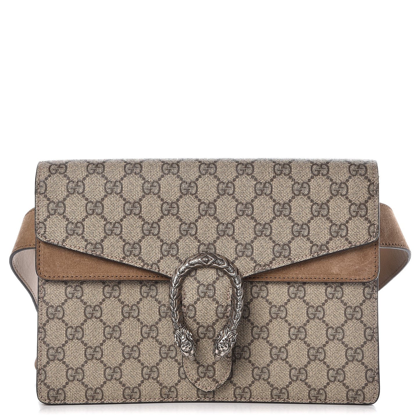 GG Supreme Monogram Dionysus Belt Bag Taupe