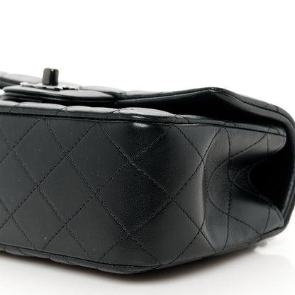 Chanel Lambskin Quilted Mini Top Handle Rectangular Flap So Black 11 of 11