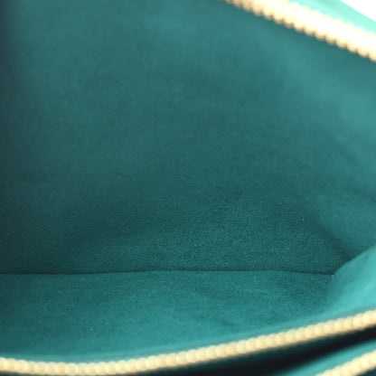 Louis Vuitton Lambskin Embossed Monogram Coussin BB Emeraude 5 of 11