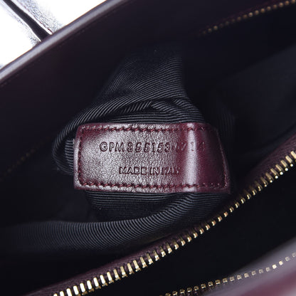 Saint Laurent Calfskin Small Sac De Jour Amarena 7 of 9