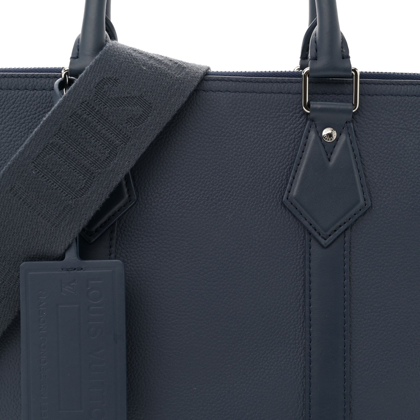 Calfskin Aerogram Takeoff Briefcase Marine