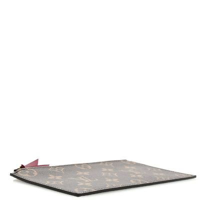Louis Vuitton Monogram Felicie Chain Wallet Zippered Insert Fuchsia 4 of 6