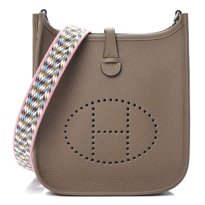 Hermes Taurillon Maurice Zigzag Evelyne TPM Beige Weimar 1 of 11