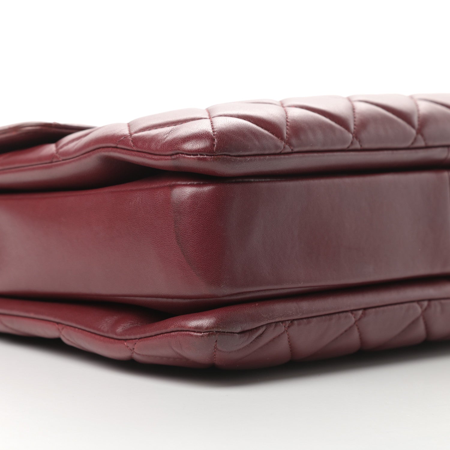 Chanel Lambskin Quilted Large Trendy CC Dual Handle Flap Bag Burgundy 9 of 13