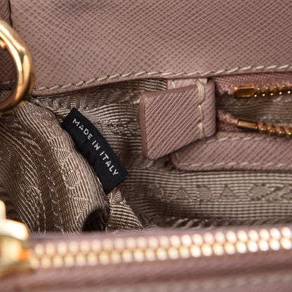 Prada Saffiano Medium Galleria Double Zip Tote Cammeo 8 of 10