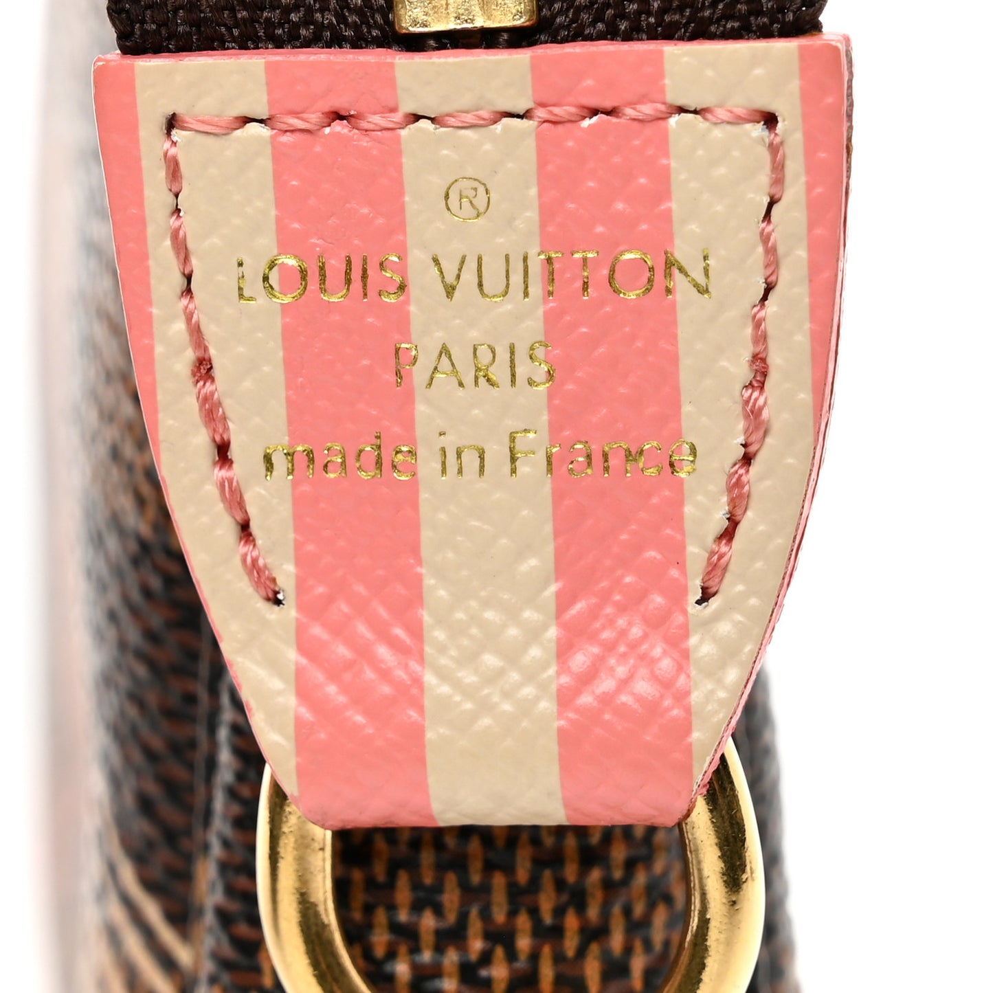 Damier Ebene 2014 Christmas Animation Mini Pochette Accessories