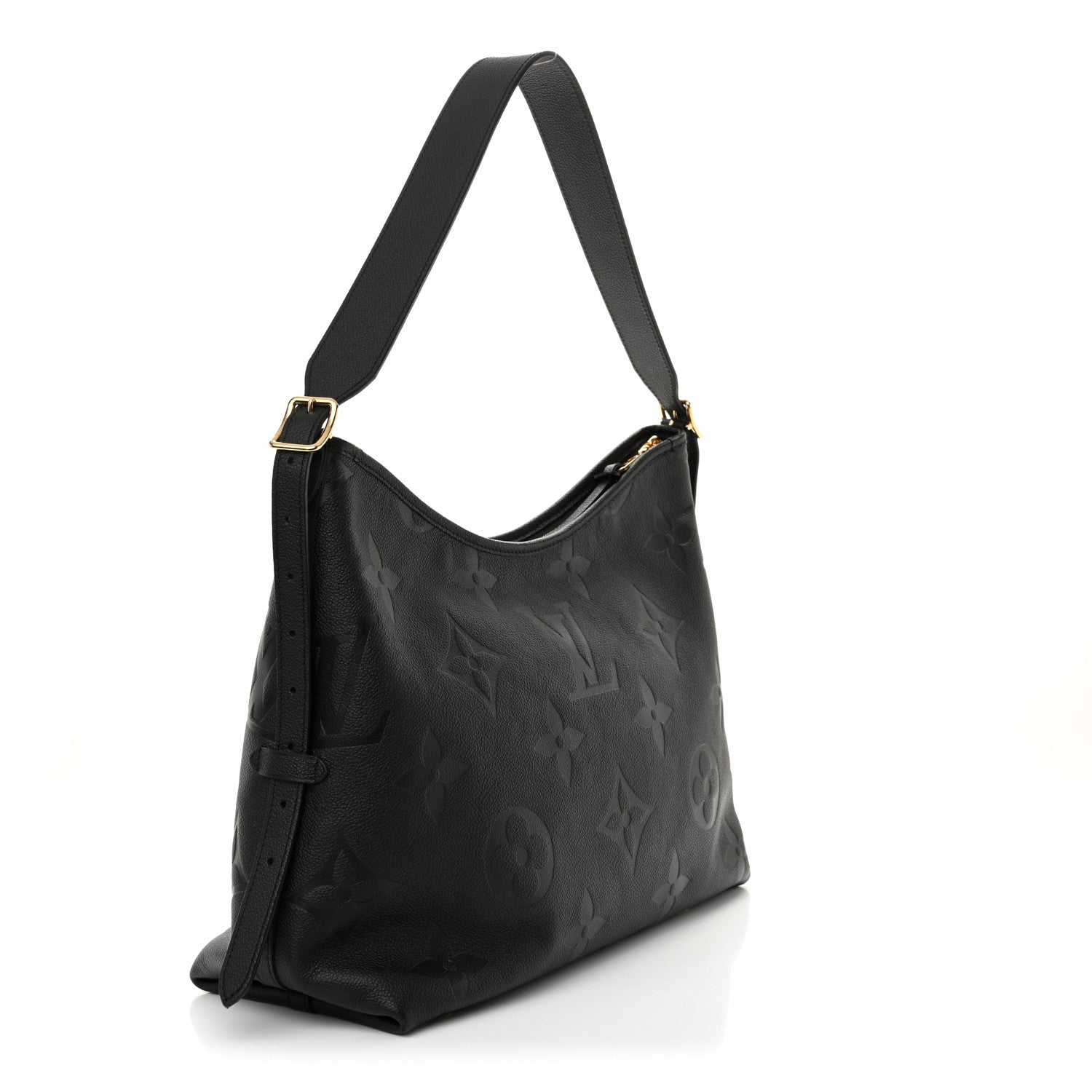 Louis Vuitton Empreinte Monogram Giant CarryAll MM Black 4 of 10