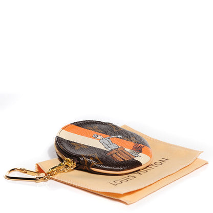 Louis Vuitton Monogram Groom Round Coin Purse 4 of 8