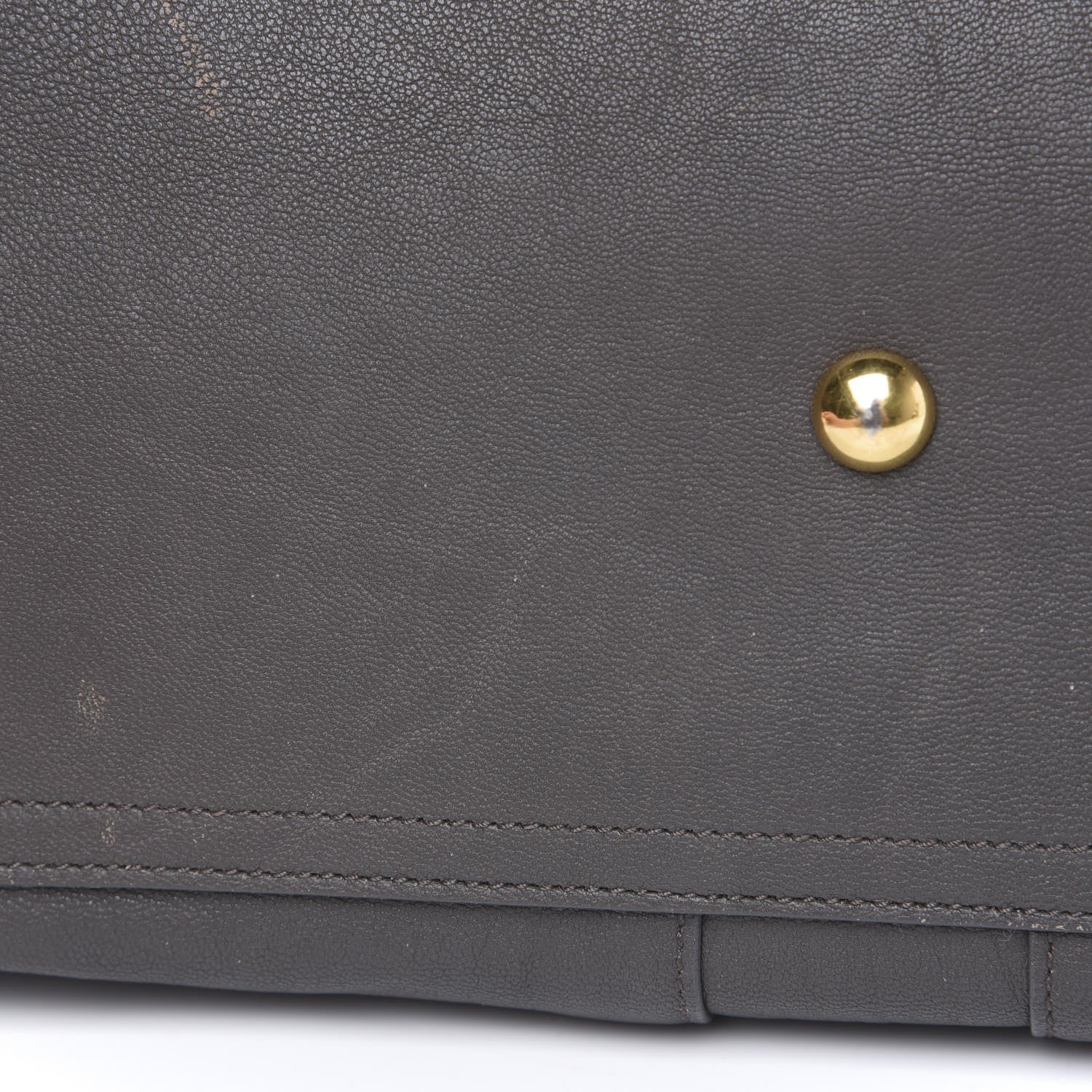 Saint Laurent Sheepskin Medium Cabas ChYc Grey 10 of 14