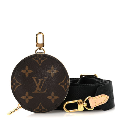 Louis Vuitton Monogram Multi Pochette Accessories Bandouliere Shoulder Strap Black 1 of 4