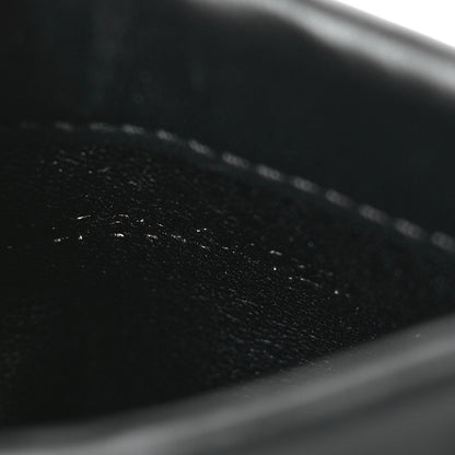 Saint Laurent Shearling Mini Pac Pac Pouch On Chain Black 7 of 9