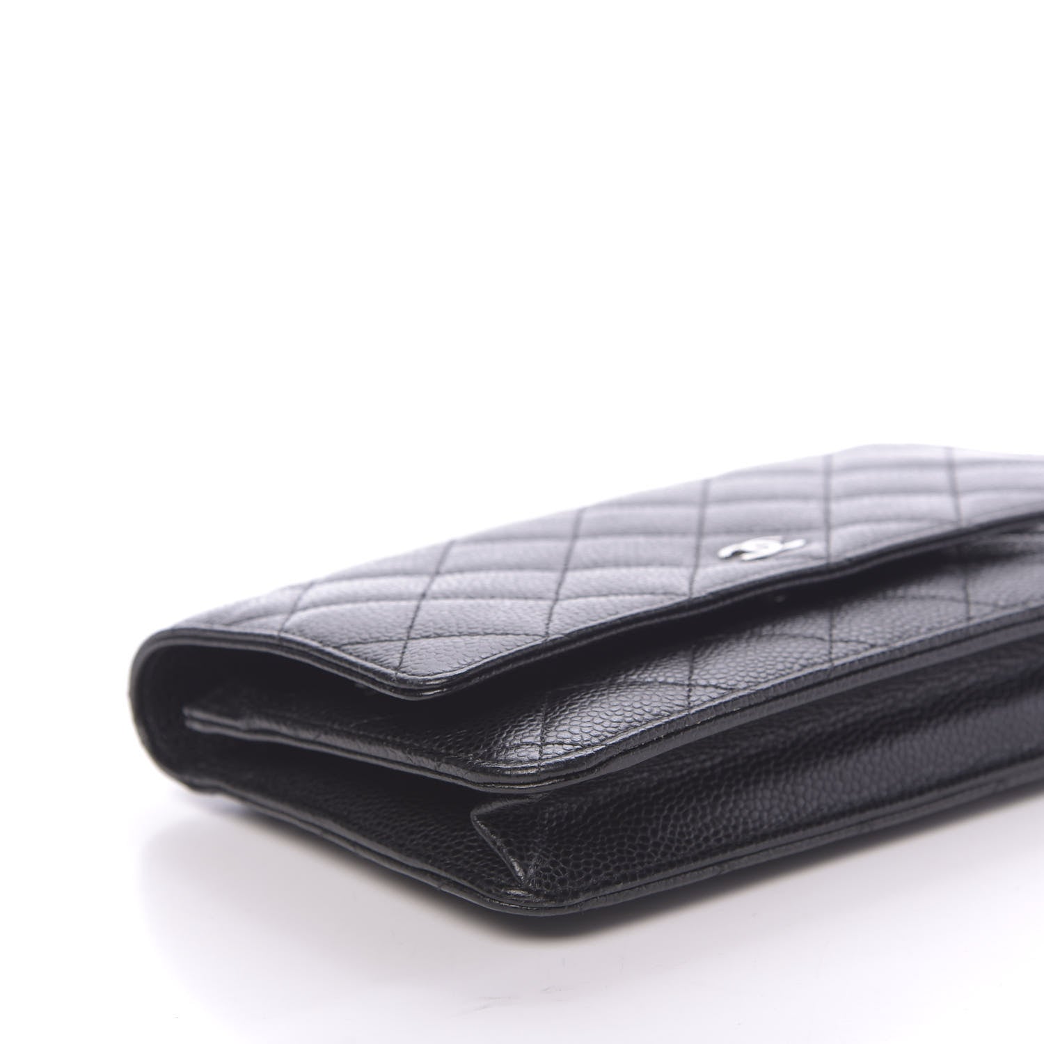 Chanel Caviar Quilted Wallet On Chain WOC Black 9 of 13