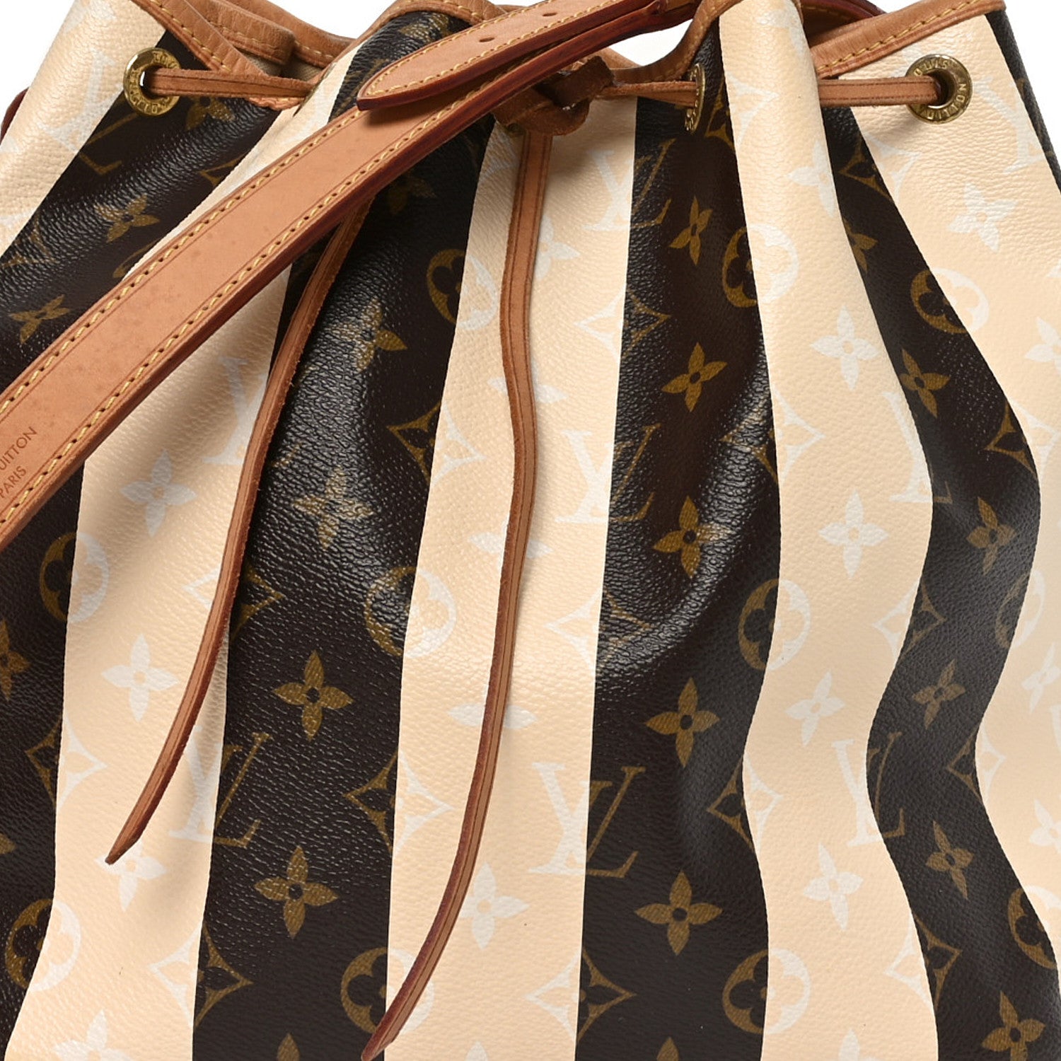 Louis Vuitton Monogram Rayures Petit Noe 8 of 11