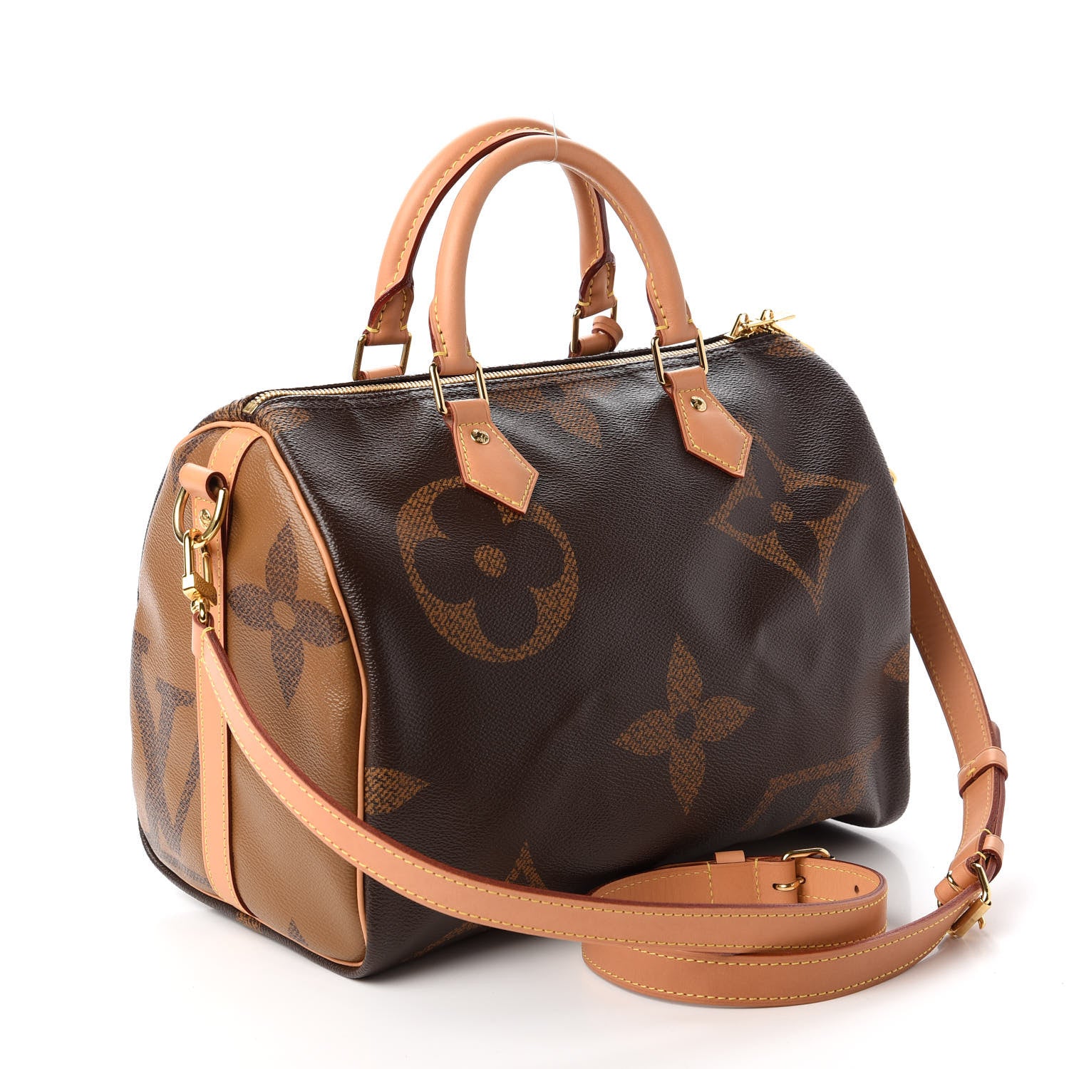 Louis Vuitton Reverse Monogram Giant Speedy Bandouliere 30 3 of 11