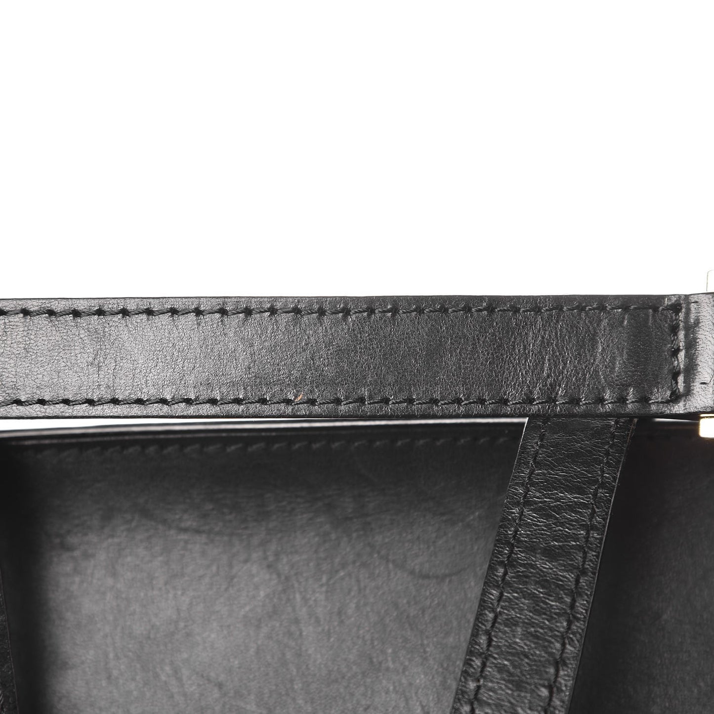 Calfskin Mini Lady Bag Black Flamma
