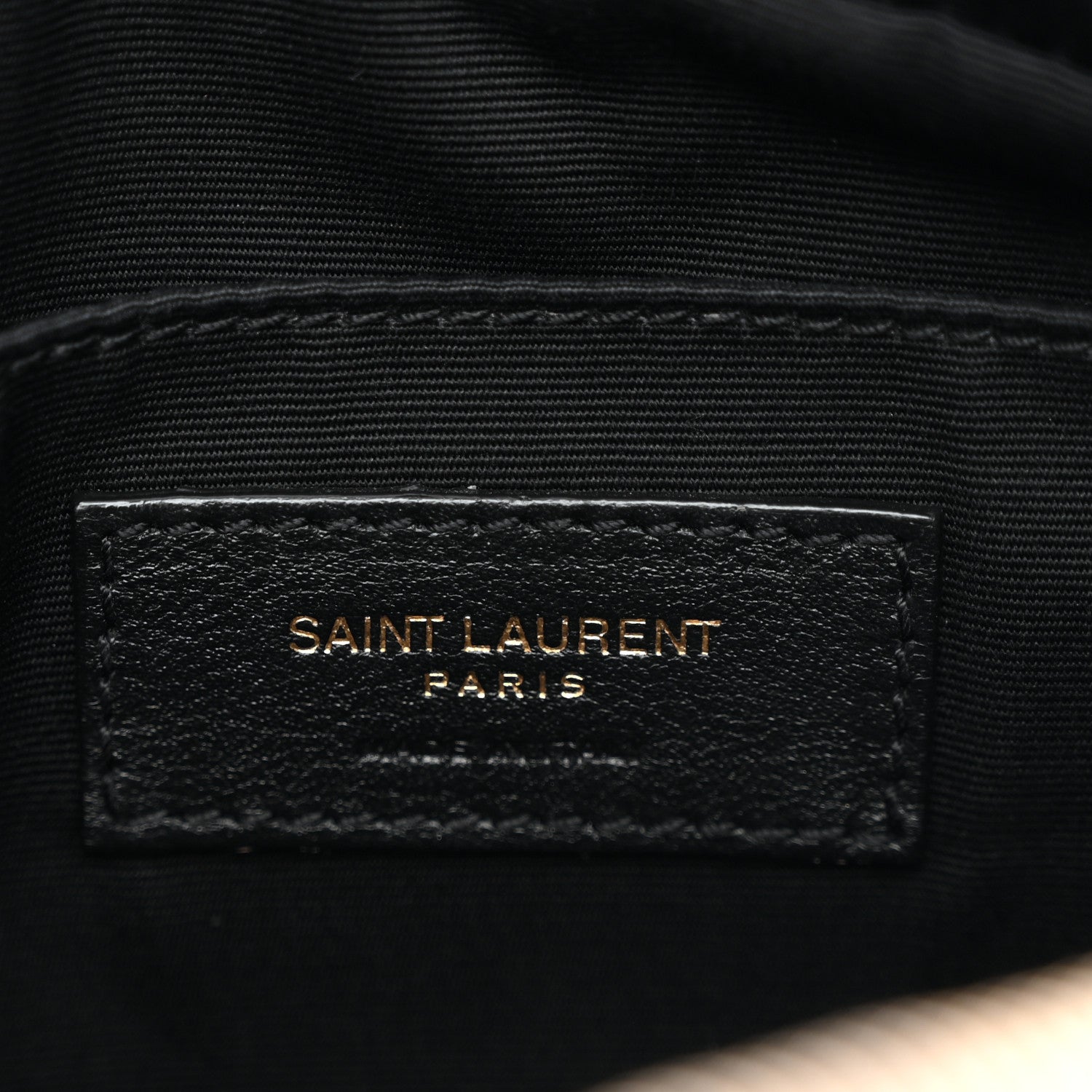Saint Laurent Calfskin Matelasse Monogram Lou Camera Bag Taupe 6 of 12