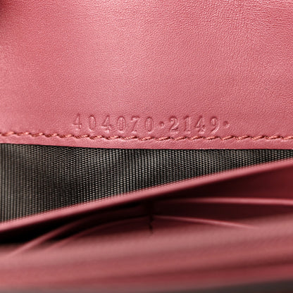 Gucci GG Supreme Monogram Blooms Continental Wallet Beige Multicolor Dry Rose 8 of 8