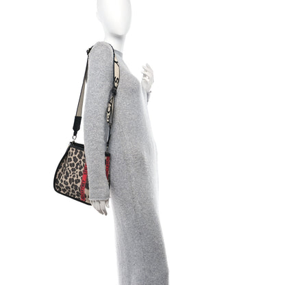 Stella McCartney Eco Leopard Logo Mini Crossbody Black 2 of 10