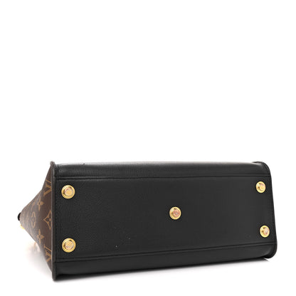 Louis Vuitton Calfskin Monogram On My Side Black 4 of 15