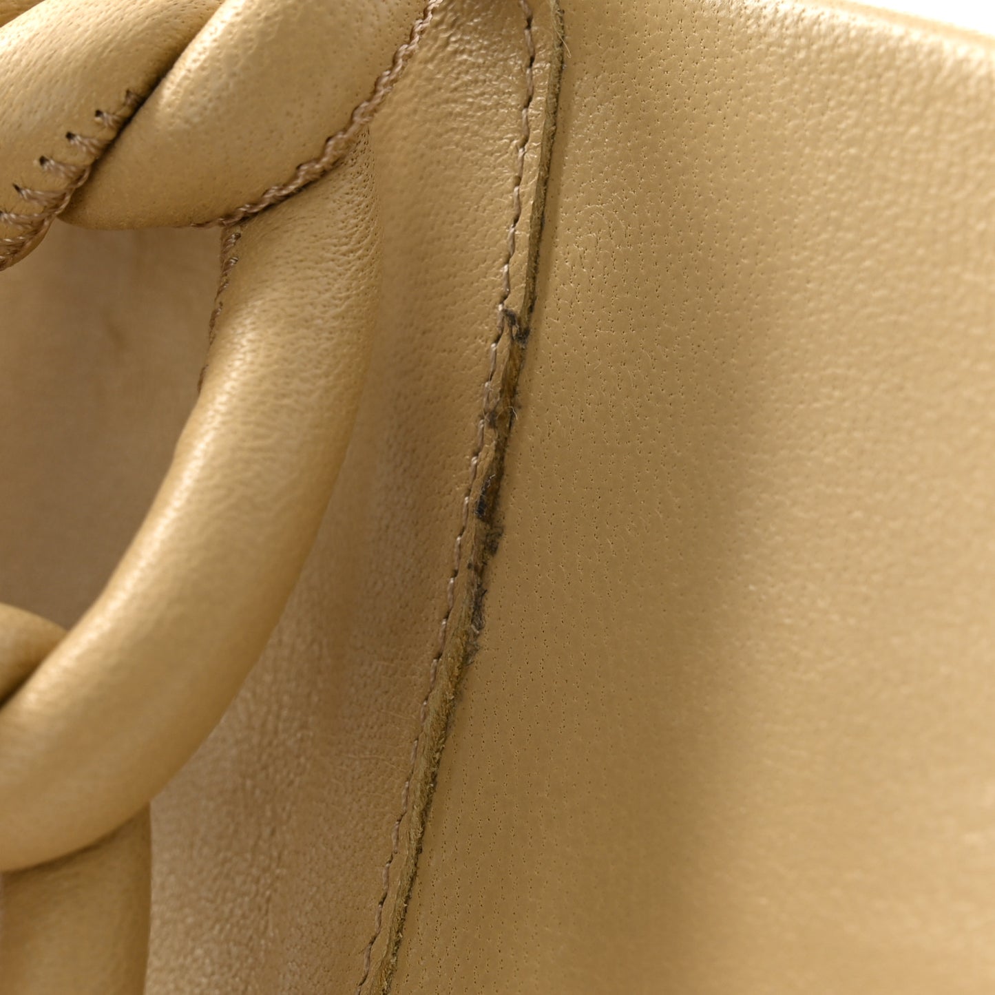 Nappa Braided Stretch Mule Sandals 37 Cane Sugar