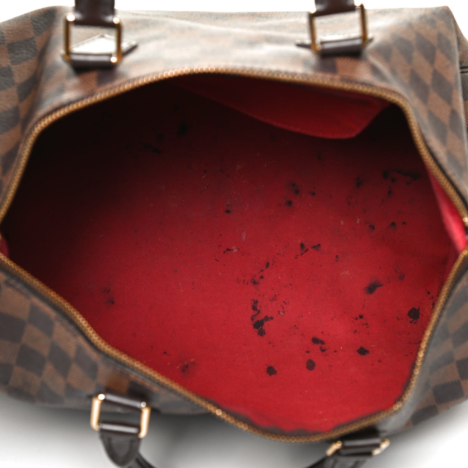 Louis Vuitton Damier Ebene Speedy 35 5 of 16