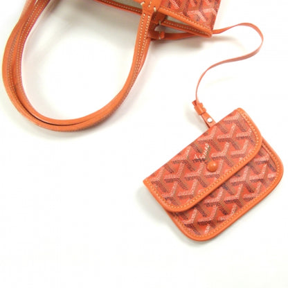 Goyard St. Louis Junior Jr PM Tote Orange 6 of 10