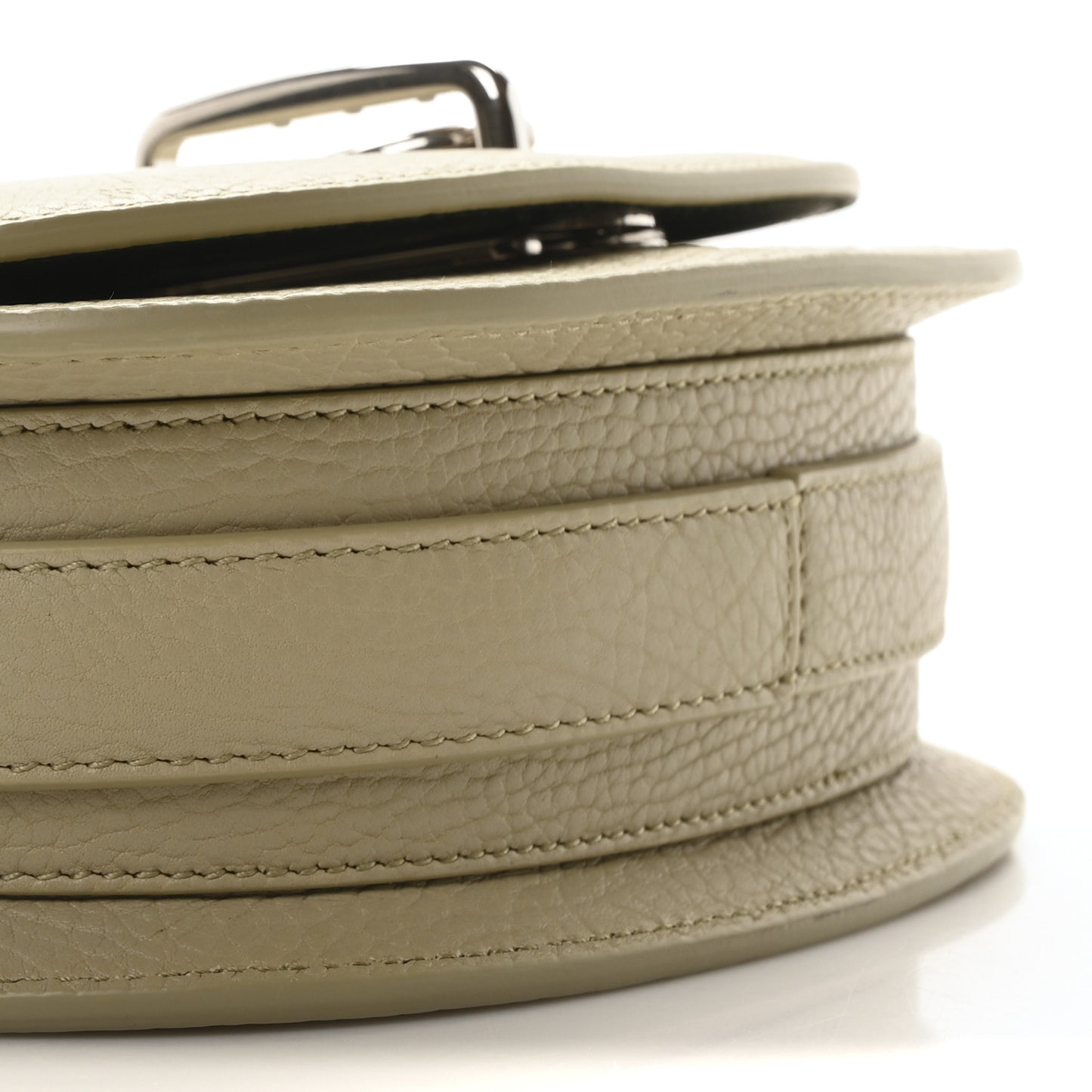 Grainy Calfskin Mini Rocking Horse Crossbody Hunter