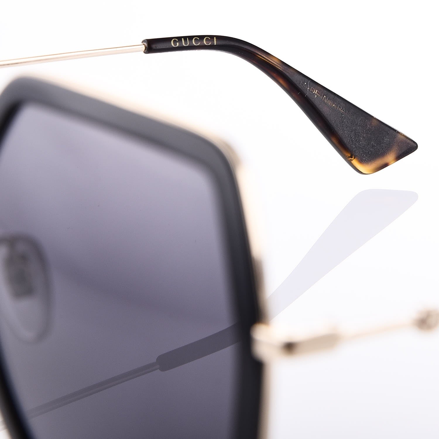 Gucci Square Frame GG0106S Sunglasses Black 6 of 8