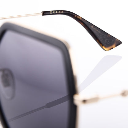Gucci Square Frame GG0106S Sunglasses Black 6 of 8
