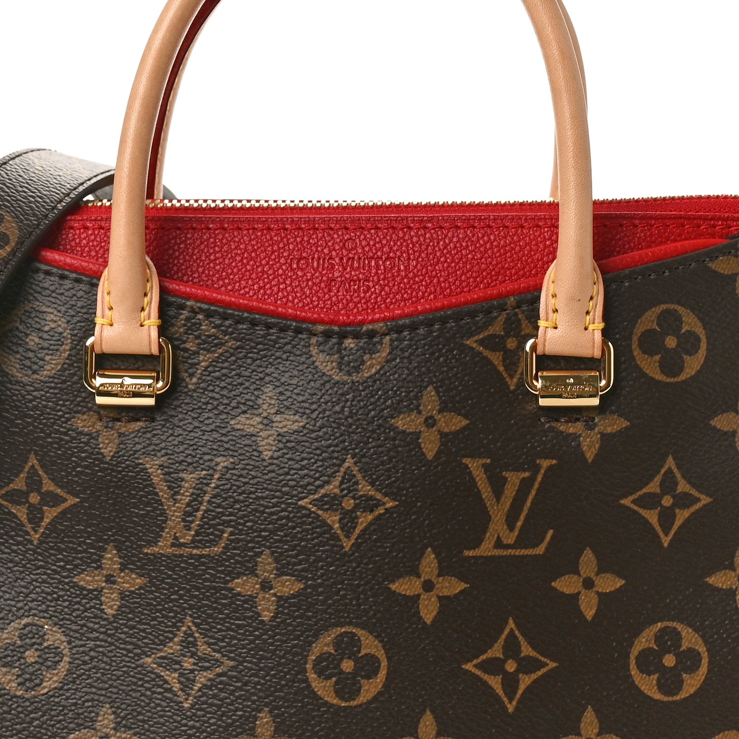 Monogram Pallas BB Cherry