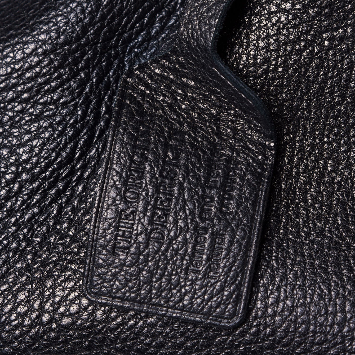 Prada Deerskin Shoulder Bag Black 5 of 5