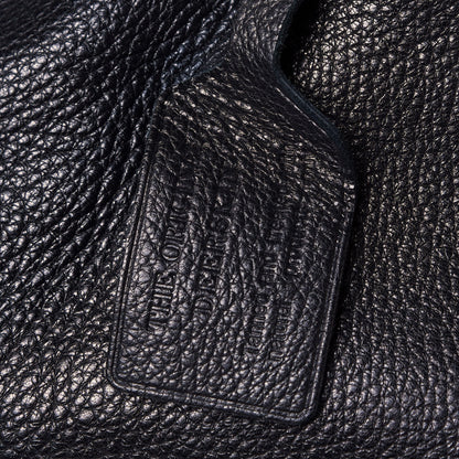 Prada Deerskin Shoulder Bag Black 5 of 5