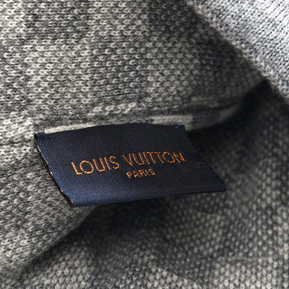 Louis Vuitton Wool Bonnet Petit Damier Beanie Hat Grey 4 of 4