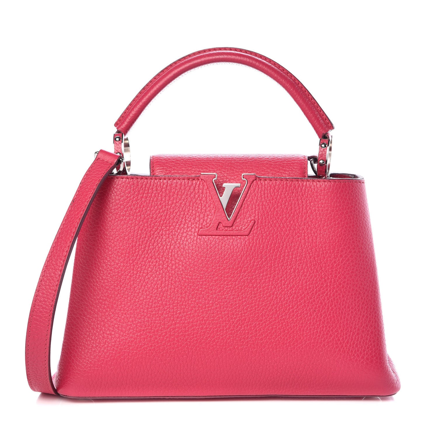 Taurillon Capucines BB Fuchsia