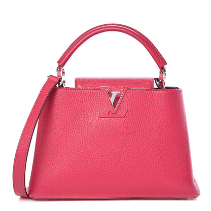 Louis Vuitton Taurillon Capucines BB Fuchsia 1 of 8